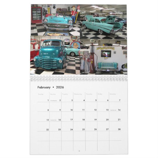 Kalender - Route 66 West (Feb 2026)