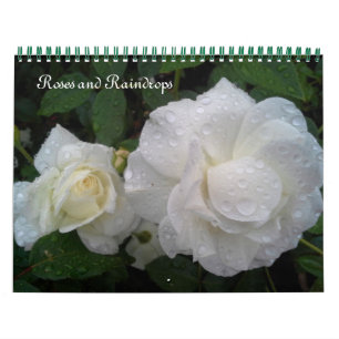 kalender rozen EN RAINDROPS