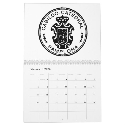 Kalender Saint James Way (Feb 2026)