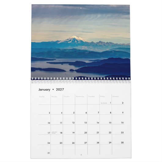 Kalender San Juan Islands 2015 (Jan 2027)