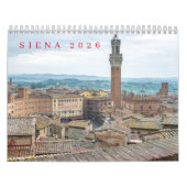 Kalender Siena 2026 (Hoes)
