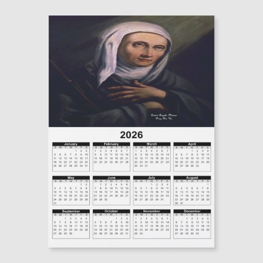 Kalender Sint Angela Merici 2026 (Voorkant)