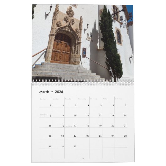 Kalender Sitges 2026 (Mar 2026)