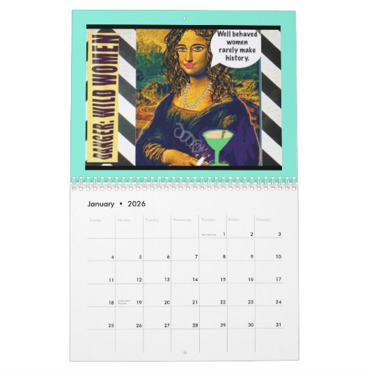 kalender - Slechte meisjesagenda (Jan 2026)