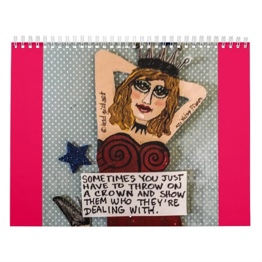 kalender-soms moet je gewoon weggooien kalender (Hoes)