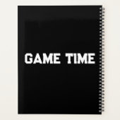 Kalender speltijd voor voetzoeker planner (Achterkant)