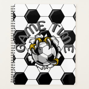 Kalender speltijd voor voetzoeker planner