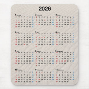 Kalender Strandzand 2025 Muismat