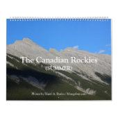 KALENDER: Summer in Banff, de Canadese Rockies Kalender (Hoes)