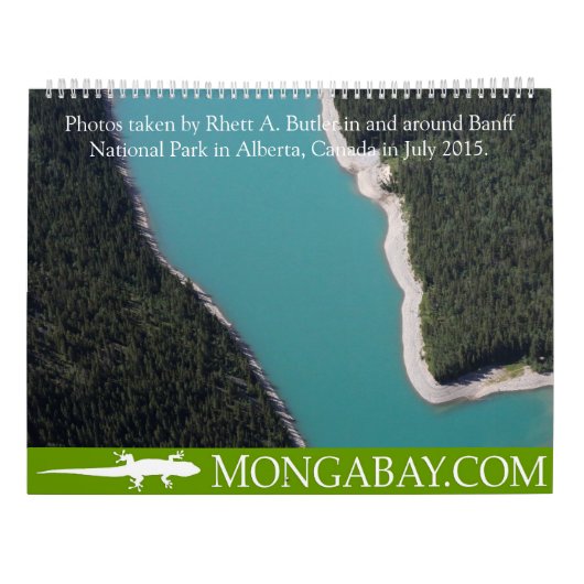 KALENDER: Summer in Banff, de Canadese Rockies Kalender (Achterkant)