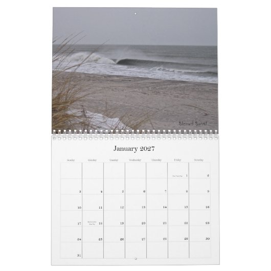 Kalender, Surf Fire Island Kalender (Jan 2027)