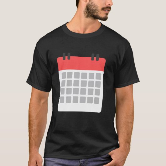 Kalender T-shirt (Voorkant)