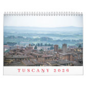 Kalender Toscane 2026 (Hoes)