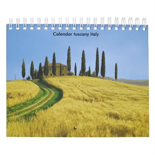 Kalender Toscane Italië (Hoes)