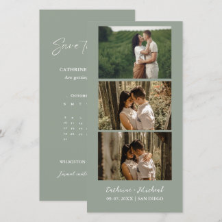 Kalender Trouw Foto booth strip frame Opslaan Save The Date