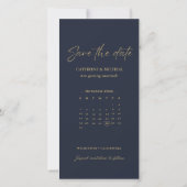 Kalender Trouwen Foto booth strip lijst Opslaan Sa Save The Date (Achterkant)