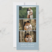 Kalender Trouwen Foto booth strip lijst Opslaan Save The Date (Voorkant)