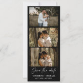 Kalender Trouwfotocabine strip lijst Opslaan T S Save The Date (Voorkant)