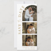 Kalender Trouwfotocabine strip lijst Opslaan T S Save The Date (Voorkant)