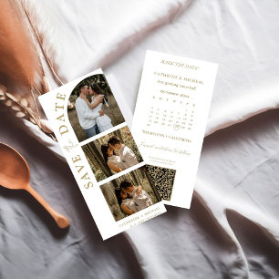 Kalender Trouwfotocabine strip lijst Opslaan T S Save The Date