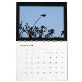 Kalender van 2020 voor vogels tijdens de vlucht (Jan 2026)