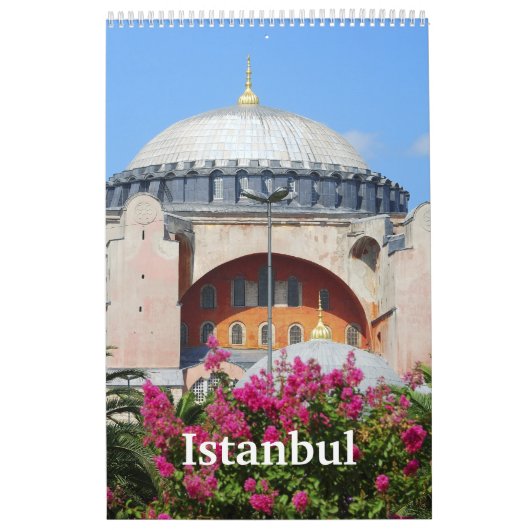 Kalender van 24 maanden in Istanbul (Hoes)