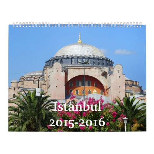 Kalender van 24 maanden in Istanbul (Hoes)