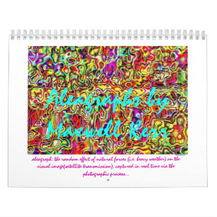 Kalender van Aleagraph 2012
