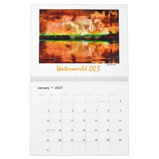 Kalender van Aleagraph 2012 (Jan 2027)