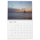 Kalender van Aruba-Zonsondergangen (Feb 2027)