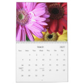 Kalender van bloemen (Mar 2027)