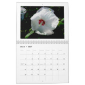 Kalender van bloemenblanken (Mar 2027)