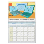 KALENDER VAN COMPUTER EN TECHNOLOGIE CARTOON (Feb 2027)