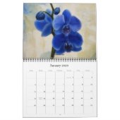 Kalender van de bloemen Artistieke fotografie (Jan 2026)