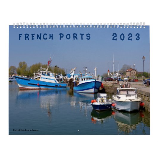 Kalender van de franse havens 2023 (Hoes)