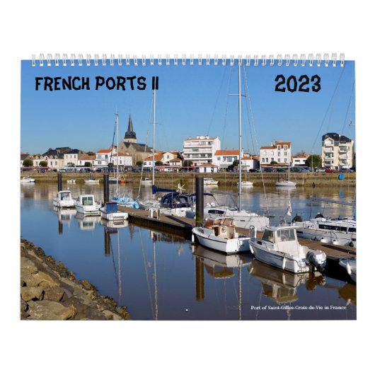 Kalender van de franse havens II 2023 (Hoes)