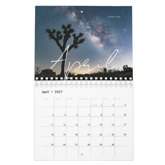 Kalender van de Nationale Parken 2025 (Apr 2027)