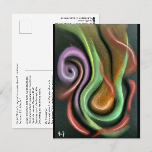 Kalender van de Ziel 47 Briefkaart (Voorkant / Achterkant)