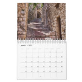 Kalender van Eze, aan de Franse Rivièra (Jan 2027)