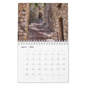 Kalender van Eze, aan de Franse Rivièra (Jan 2024)