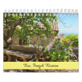 Kalender van Eze, aan de Franse Rivièra (Hoes)