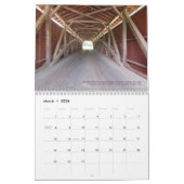 Kalender van gedekte bruggen van de VS (Mar 2026)