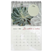 Kalender van God-meditatie: ster, woorden en notit (Jan 2026)