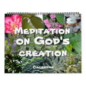 Kalender van God-meditatie: ster, woorden en notit (Hoes)