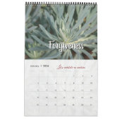 Kalender van God-metgezel in de tuin: woorden (Jan 2026)