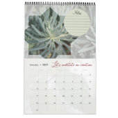 Kalender van God's Meditatie Tuin: ster & Notes (Jan 2027)