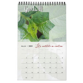 Kalender van God's Meditatie Tuin: ster & woord