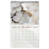 Kalender van God's Meditatie Tuin: ster & woord (Feb 2026)