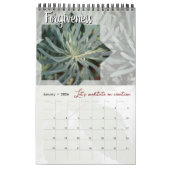 Kalender van God's Meditatie Tuin: ster & woord (Jan 2026)