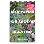 Kalender van God's Meditatie Tuin: ster & woord (Hoes)